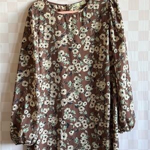 Mimi+Daphne Floral Dress
